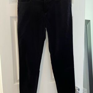 Banana Republic. Velvet pants. Size 28.